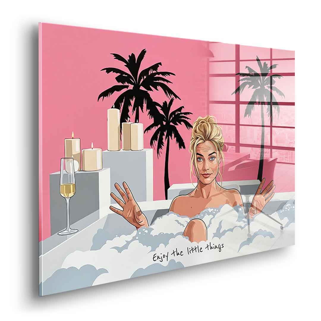Enjoy the little things - Acrylglas