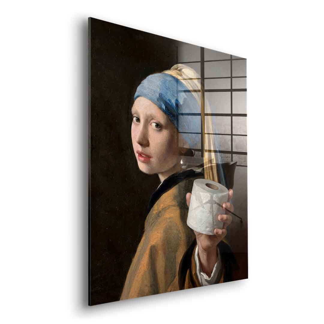 DOTCOMCANVAS Classic Painting for Toilett Acrylglas Echtheitszertifikat