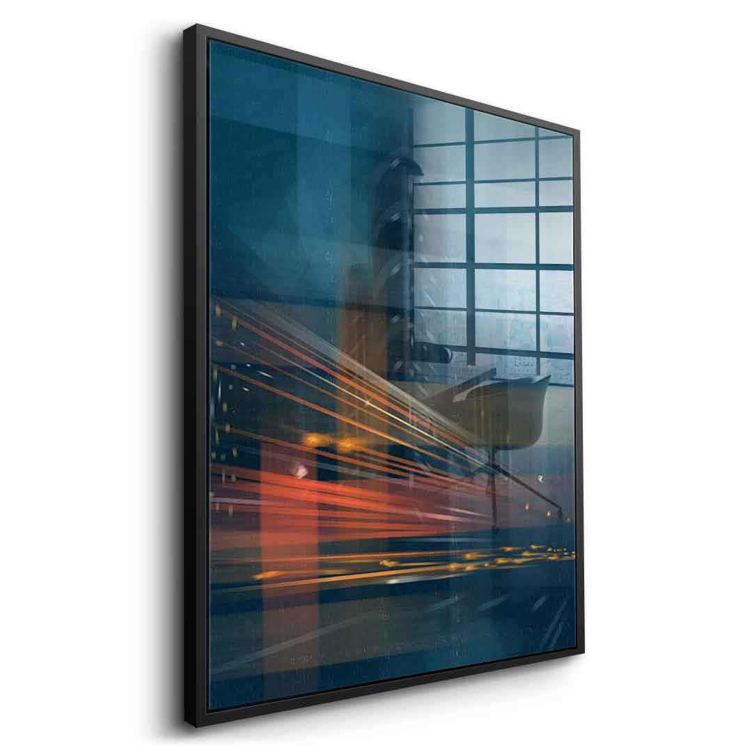 City Night Agility - Acrylglasbild Seite
