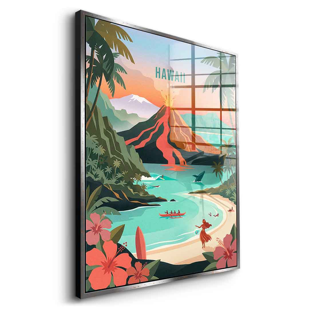 Hawaii Acrylglasbild