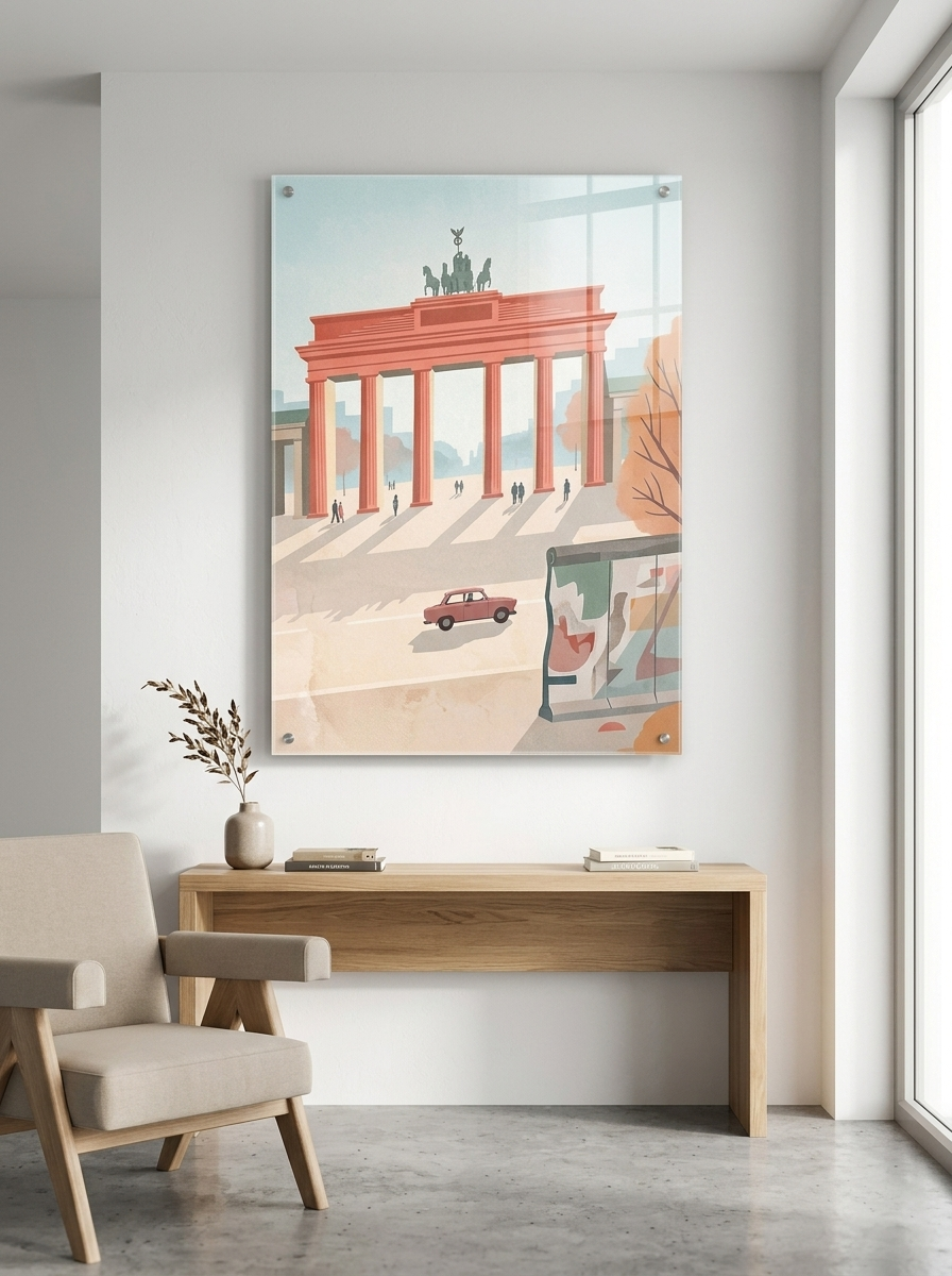 Berlin - Acrylglas Room Mockup
