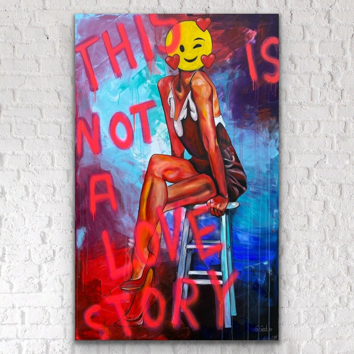 This is not a Love Story – Original, Detailansicht