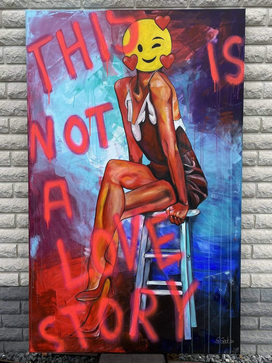 This is not a Love Story – Original, Detailansicht