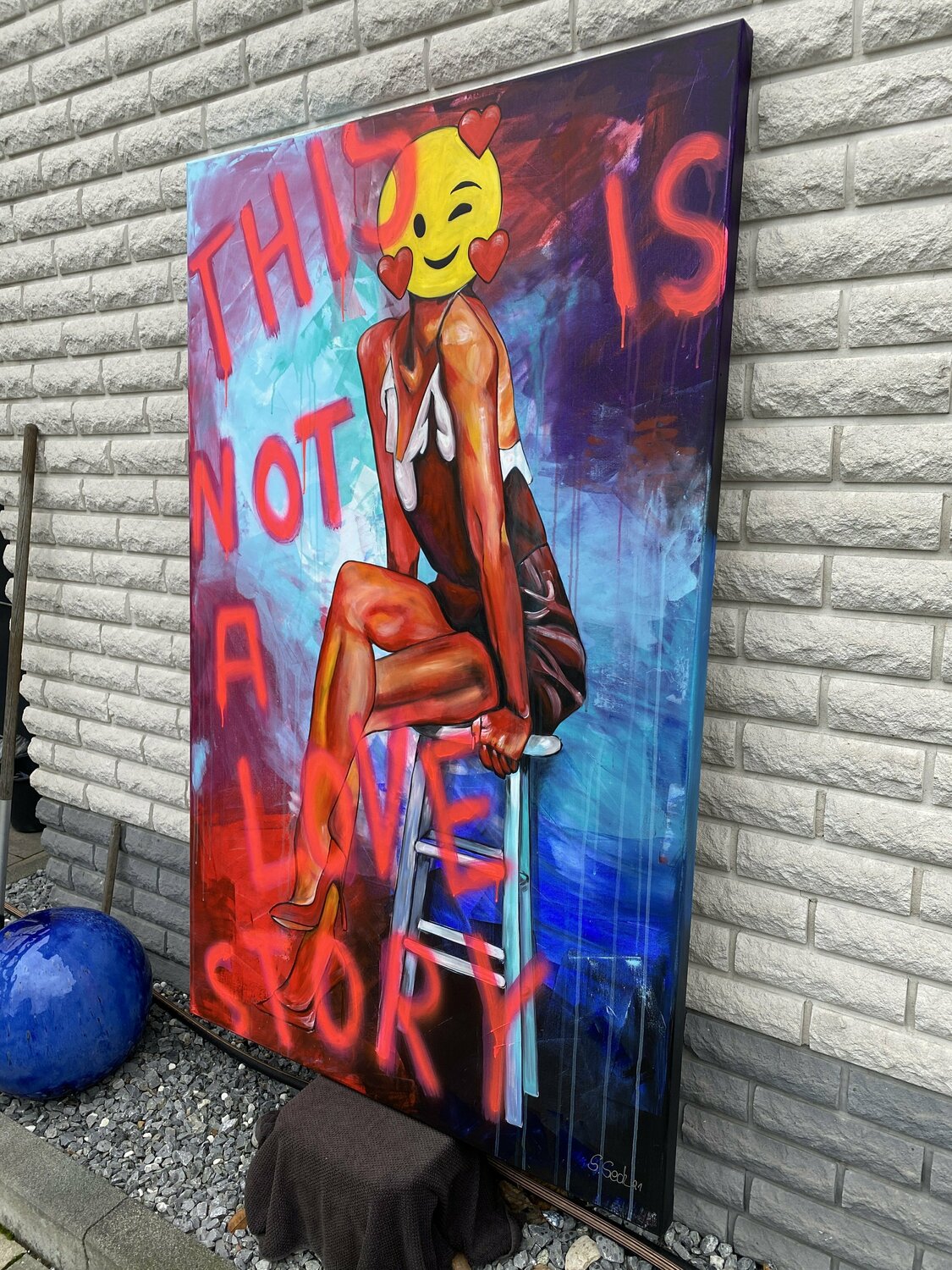 This is not a Love Story – Original, Detailansicht