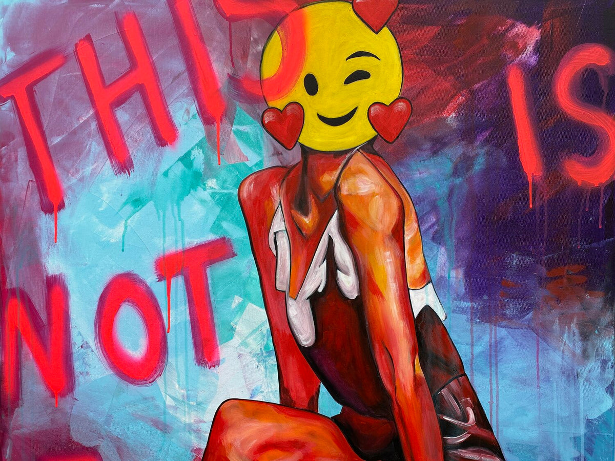 This is not a Love Story – Original, Detailansicht