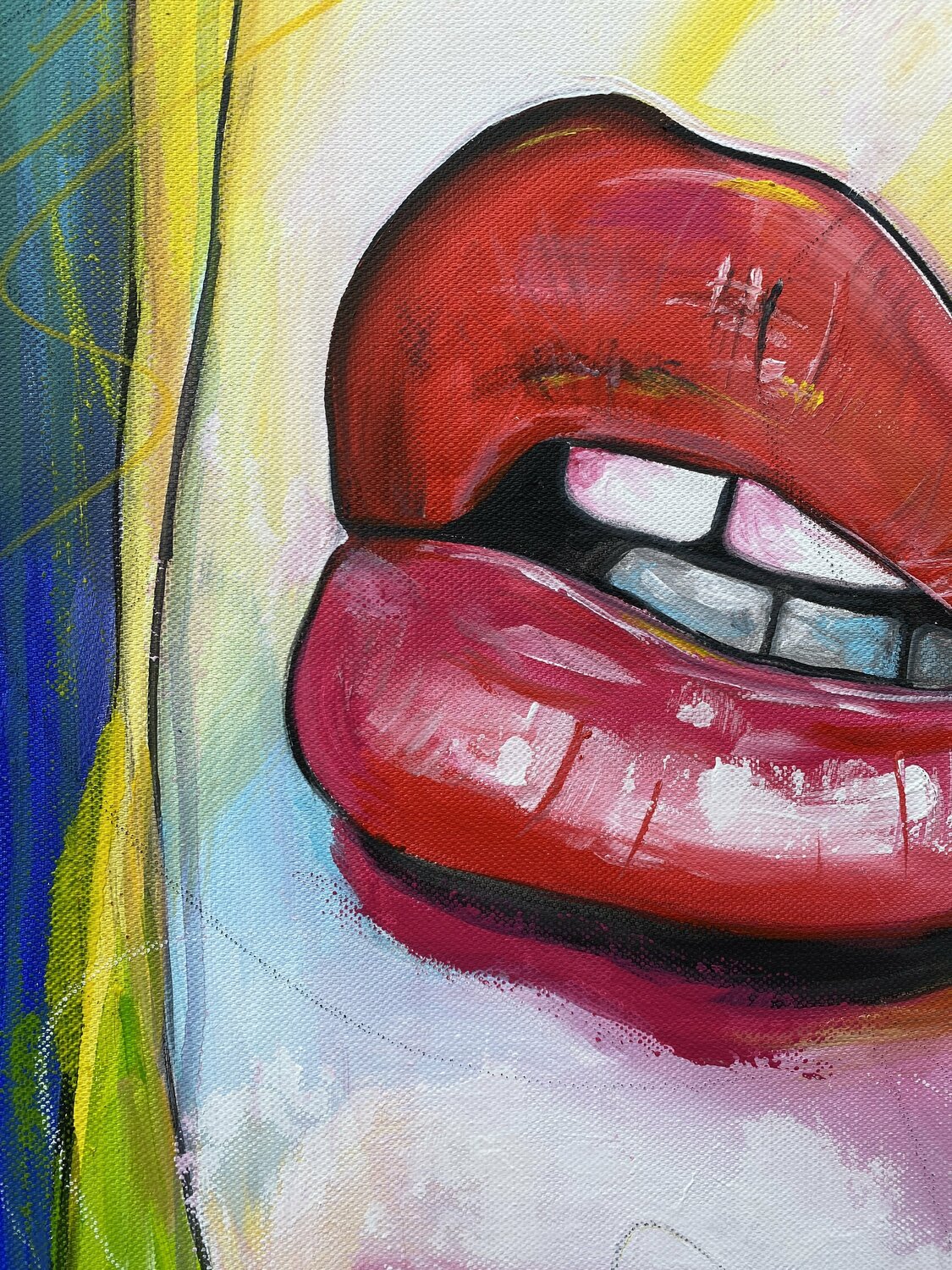 The Other Side – Original, Detailansicht