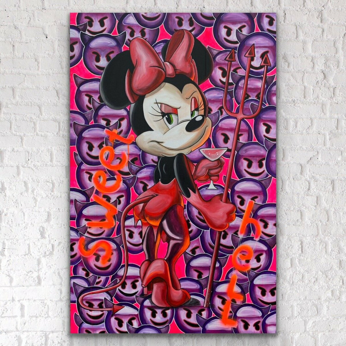 Sweet Hell – Original, Detailansicht