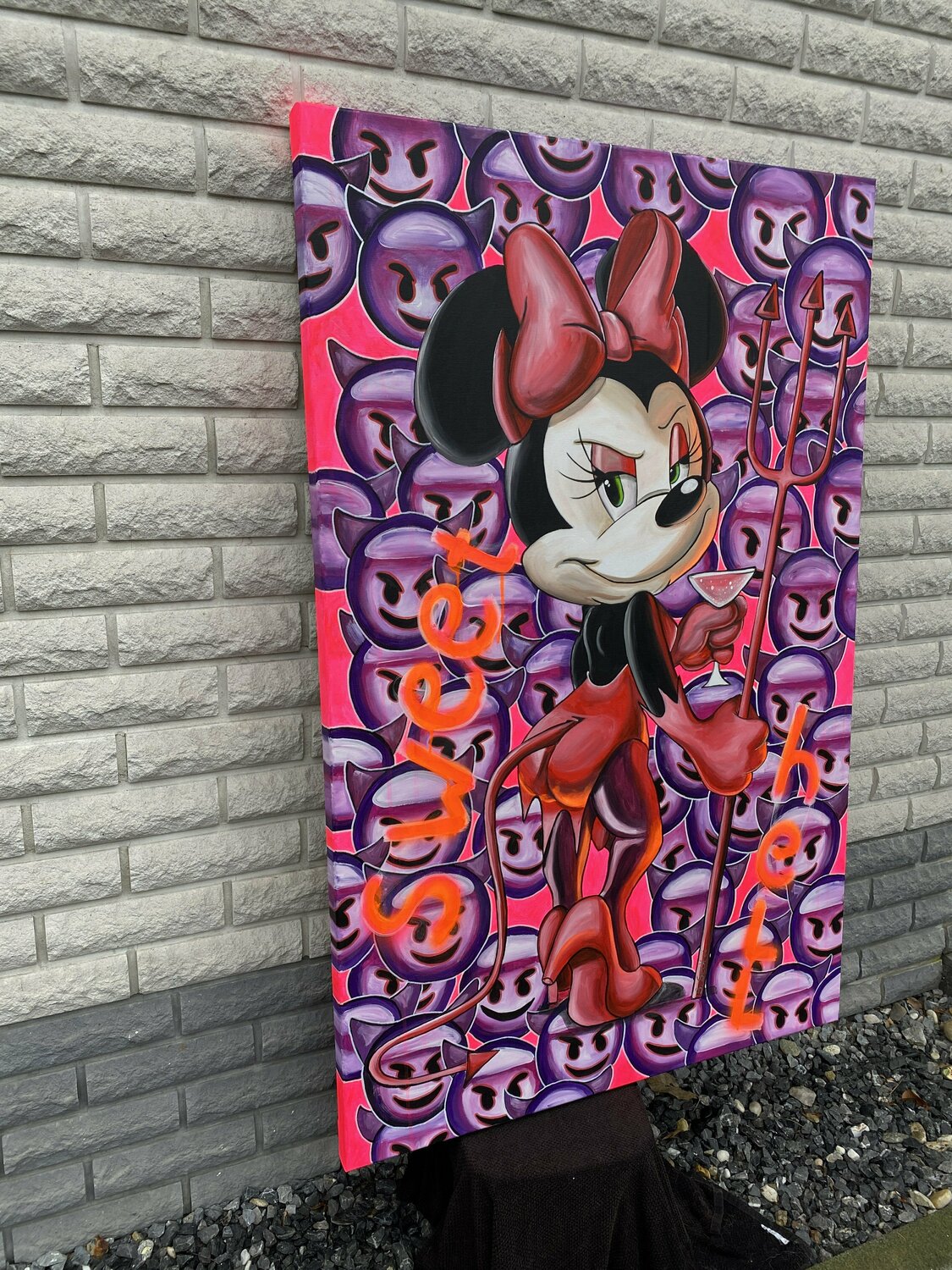 Sweet Hell – Original, Detailansicht