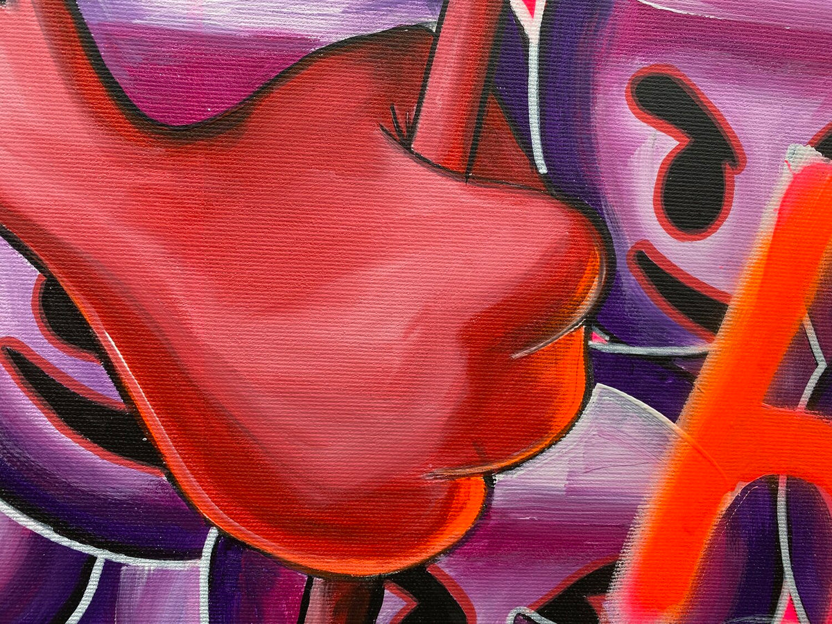 Sweet Hell – Original, Detailansicht