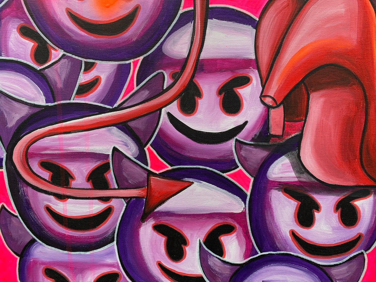 Sweet Hell – Original, Detailansicht