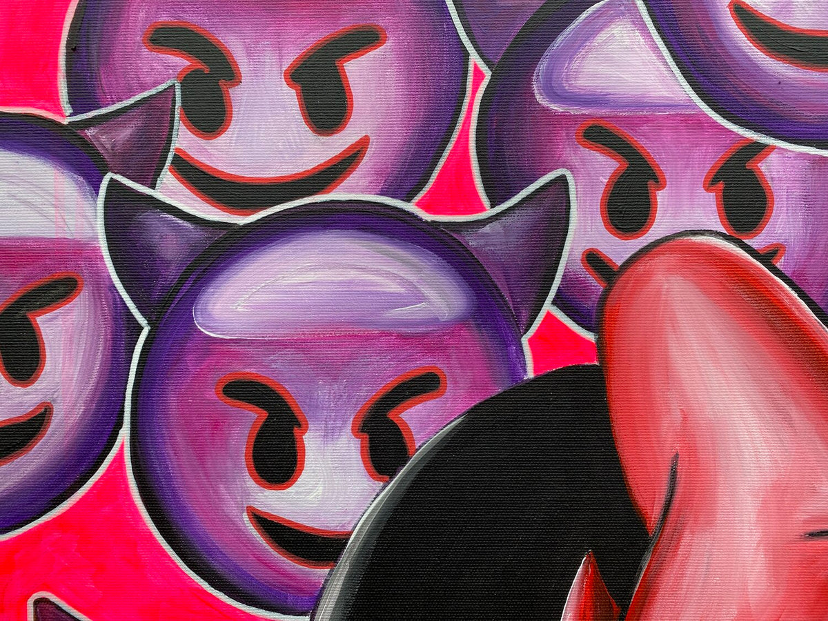 Sweet Hell – Original, Detailansicht