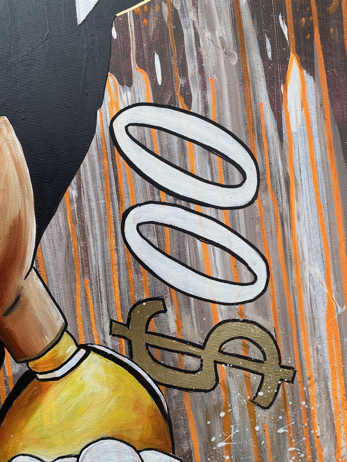 Money is not Enough Original – Detail