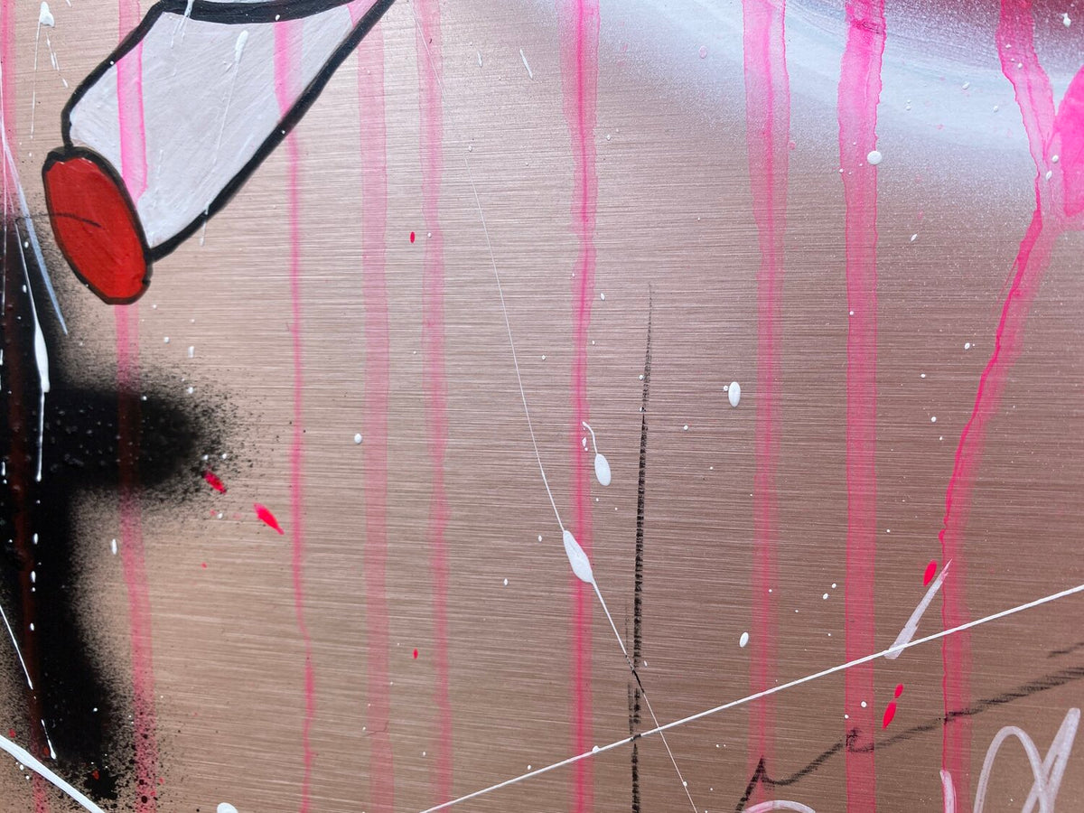 Dont Worry Be Pink Original – Detail