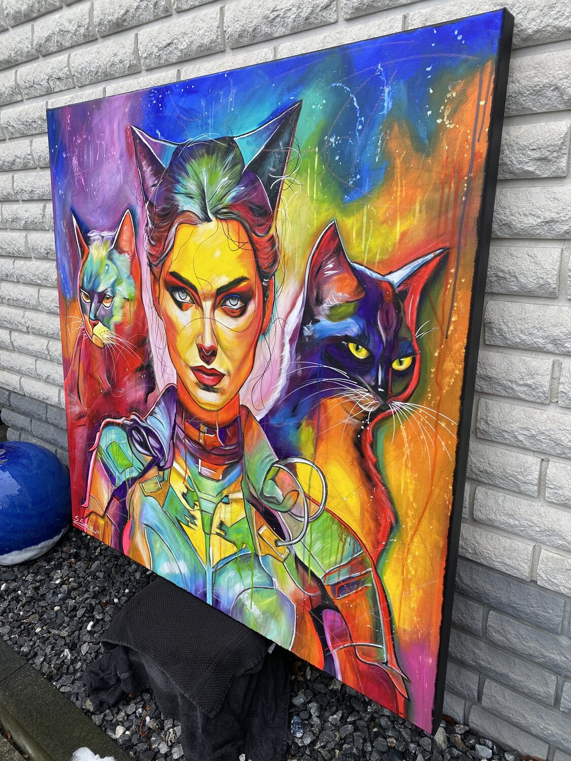 Catwoman Reloaded Original – Detail