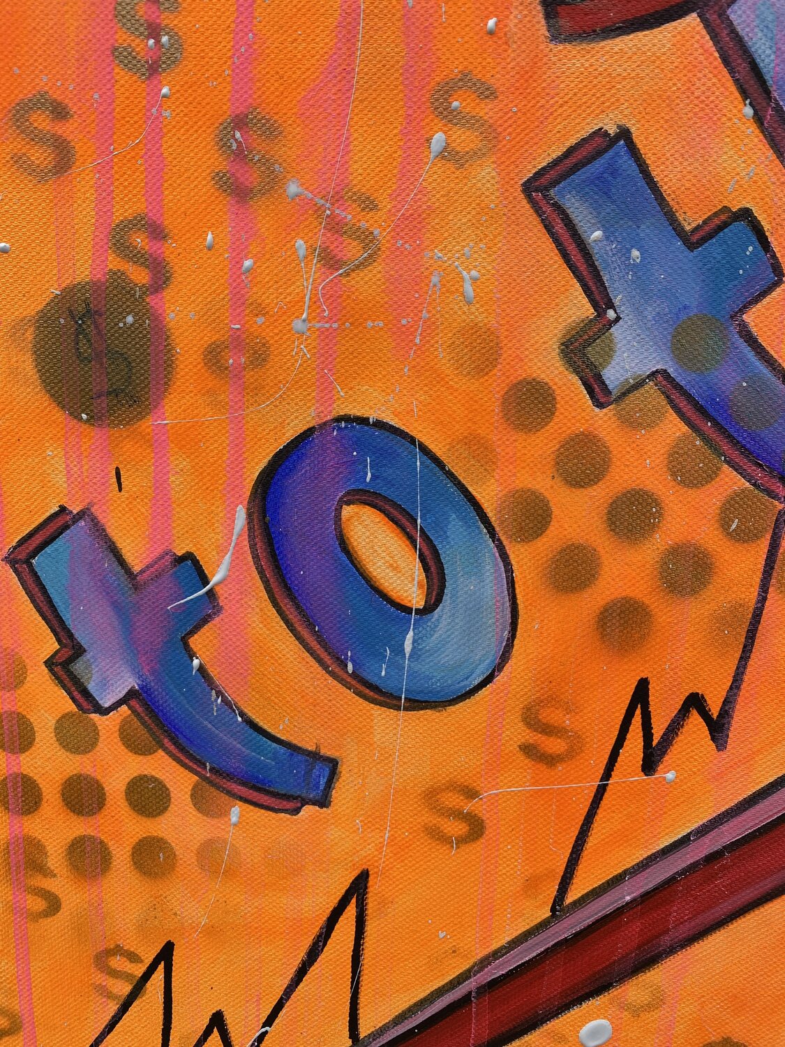 To the moon Original – Detail