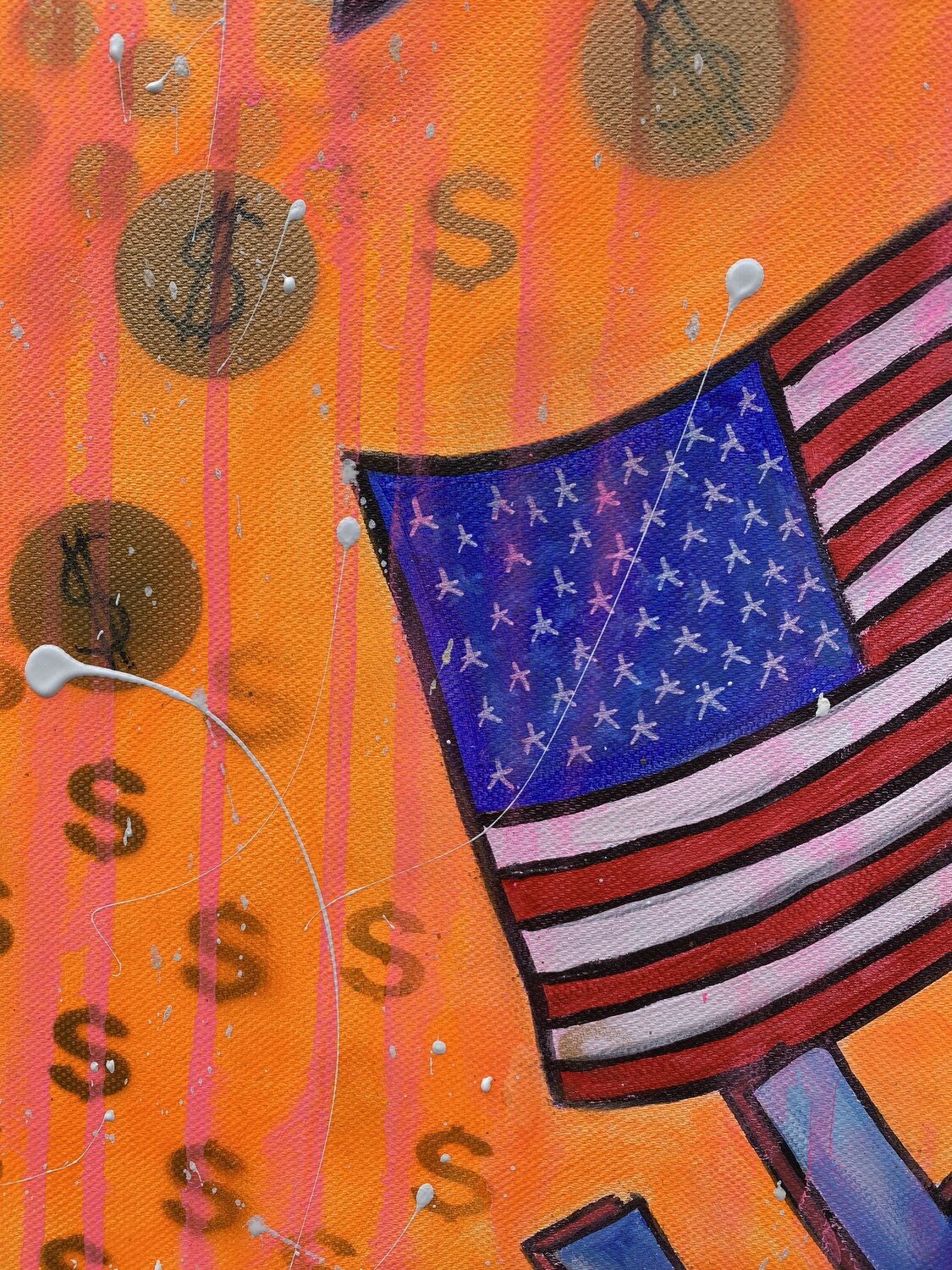 To the moon Original – Detail