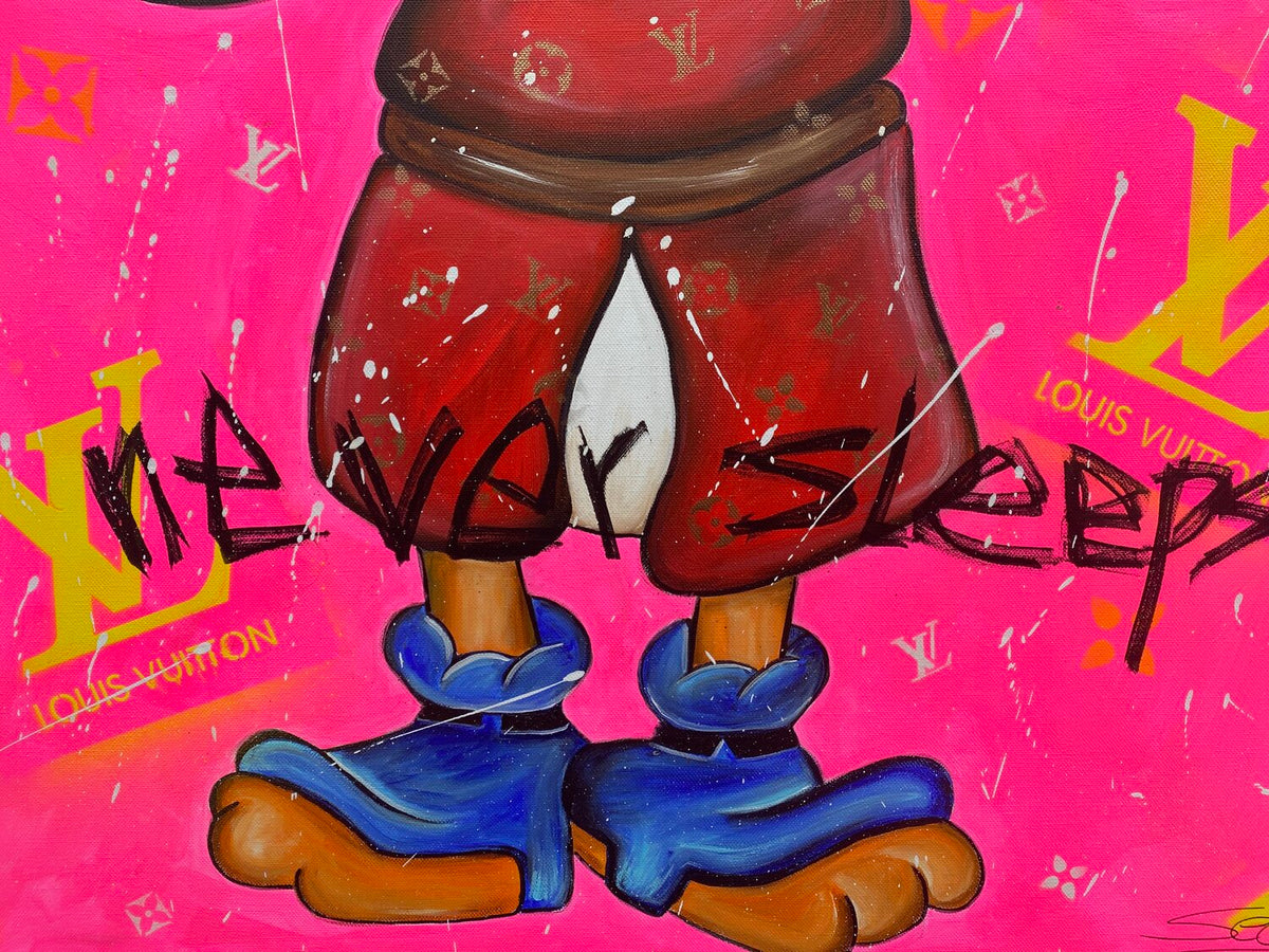 Pink Money never sleeps Original – Detail