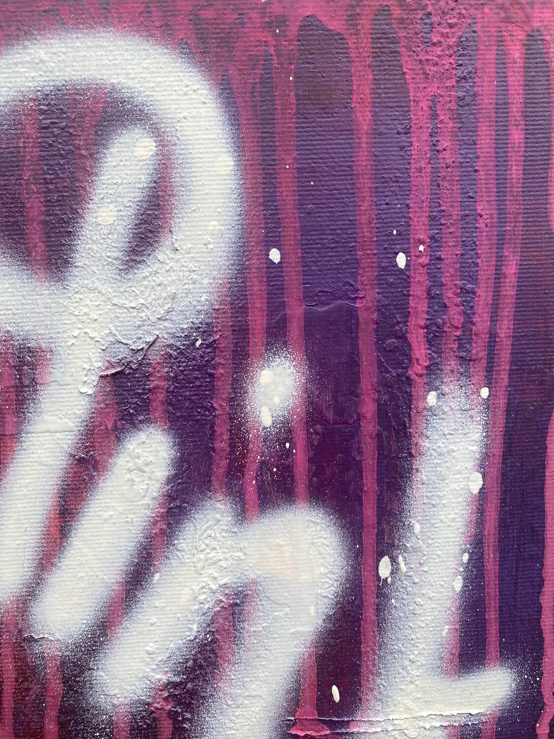 Feel Pink – Original, Detailansicht