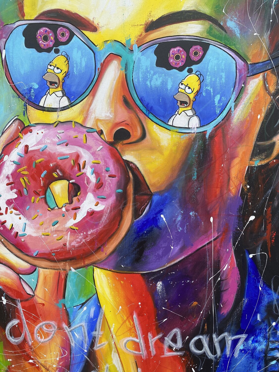 Dont Dream – Original, Detailansicht