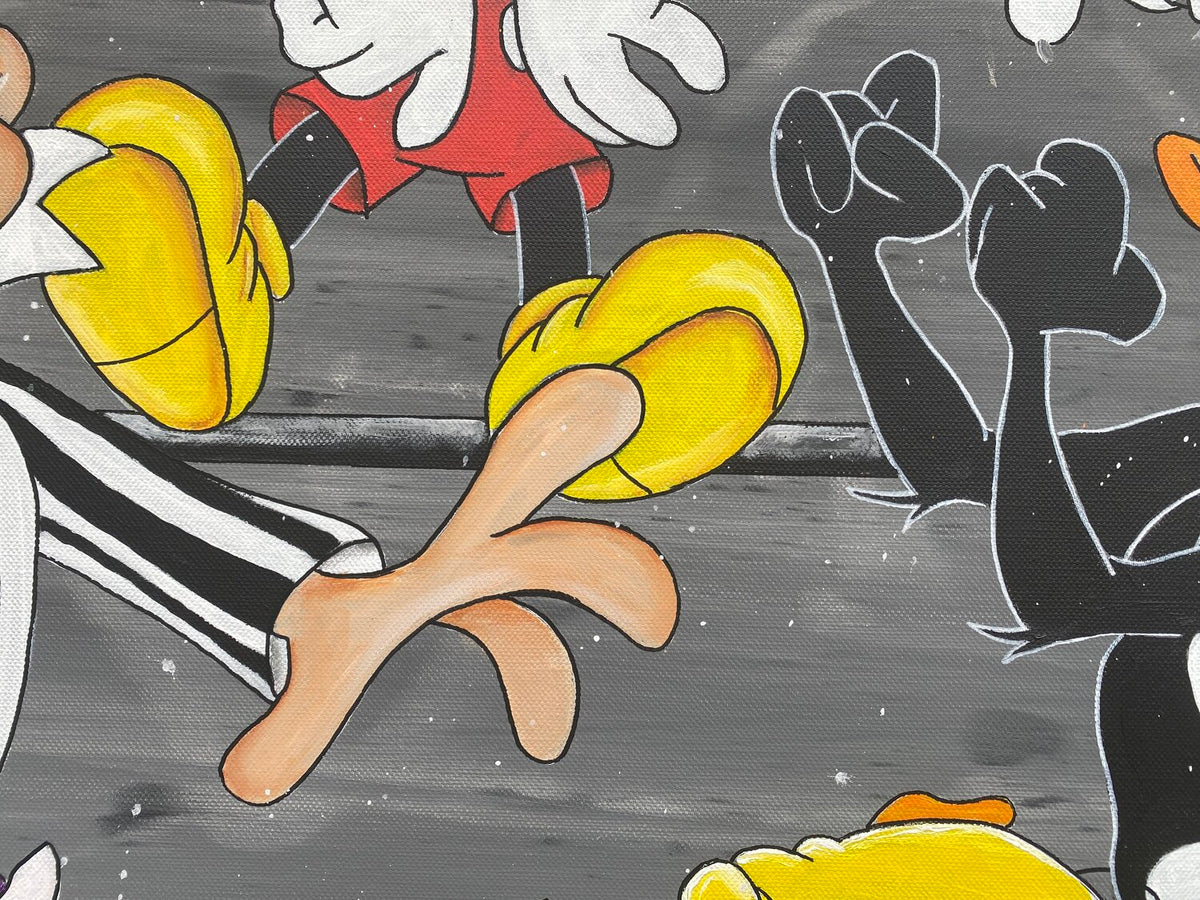 Fight for your success – Original, Detailansicht