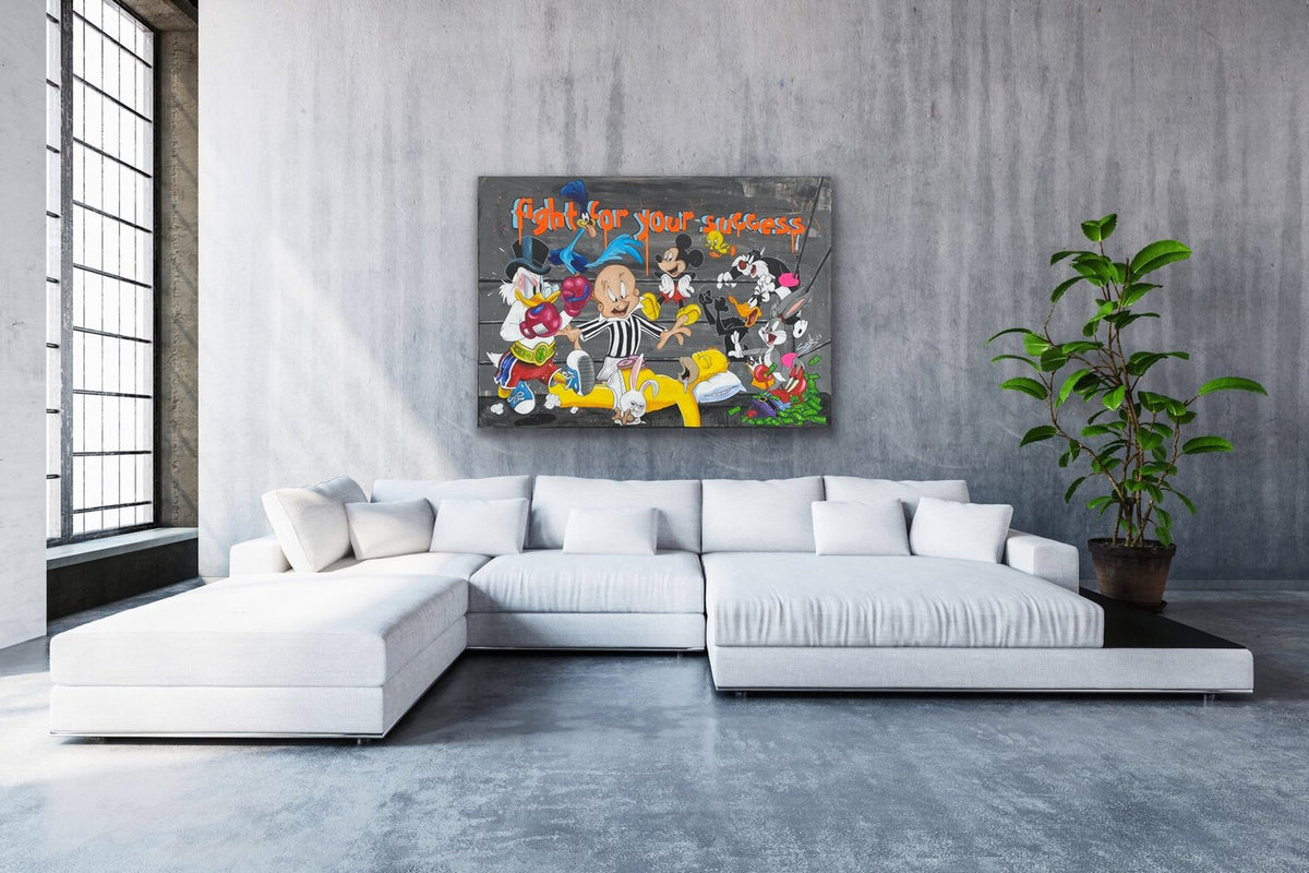 Fight for your success – Original im Raum