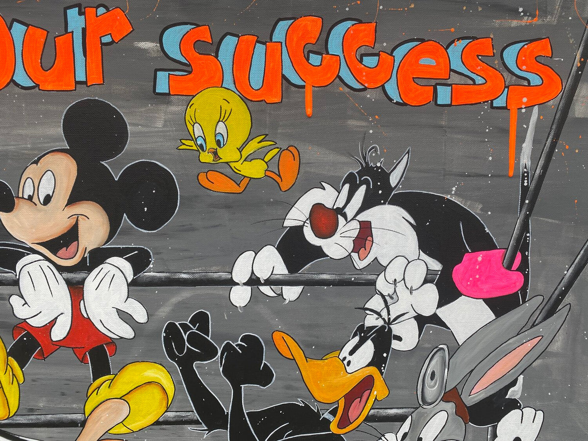 Fight for your success – Original, Detailansicht