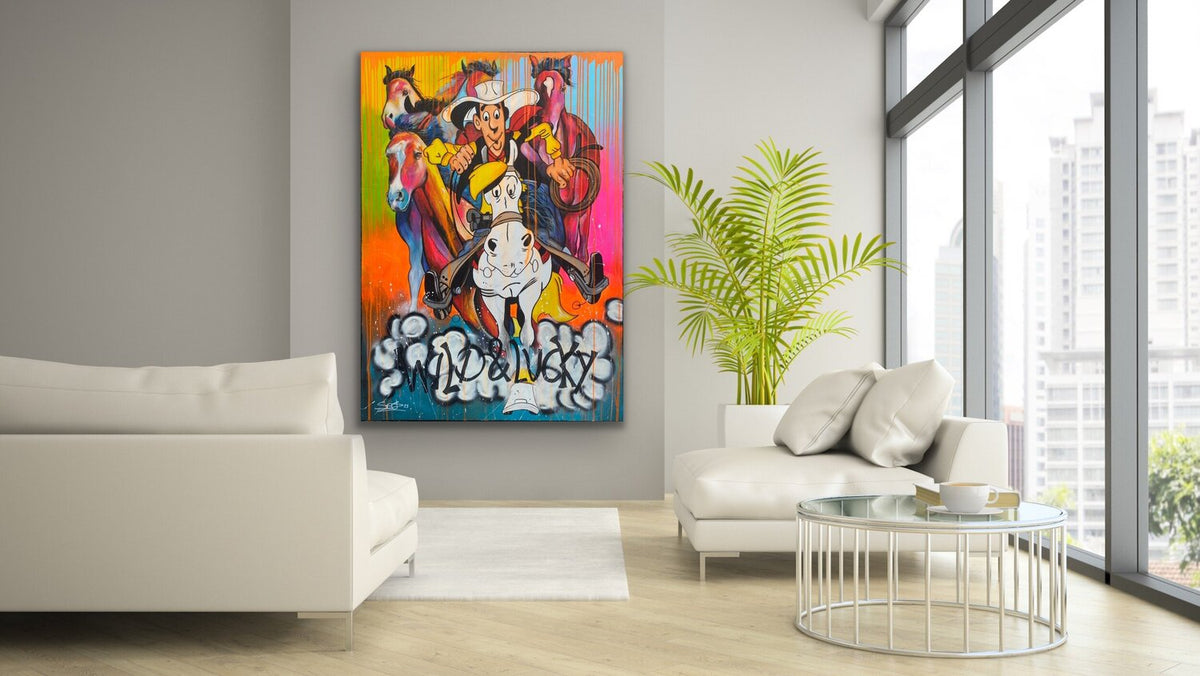 Wild and Lucky – Original im Raum