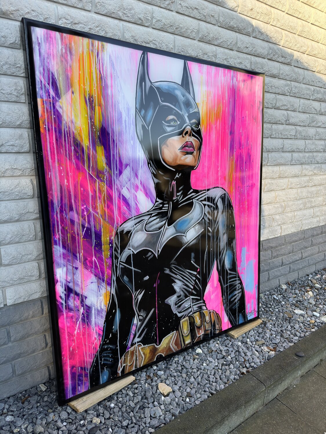 Pink Frozen – Original, Detailansicht