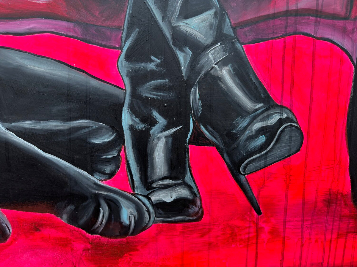 Cat Queen – Original, Detailansicht