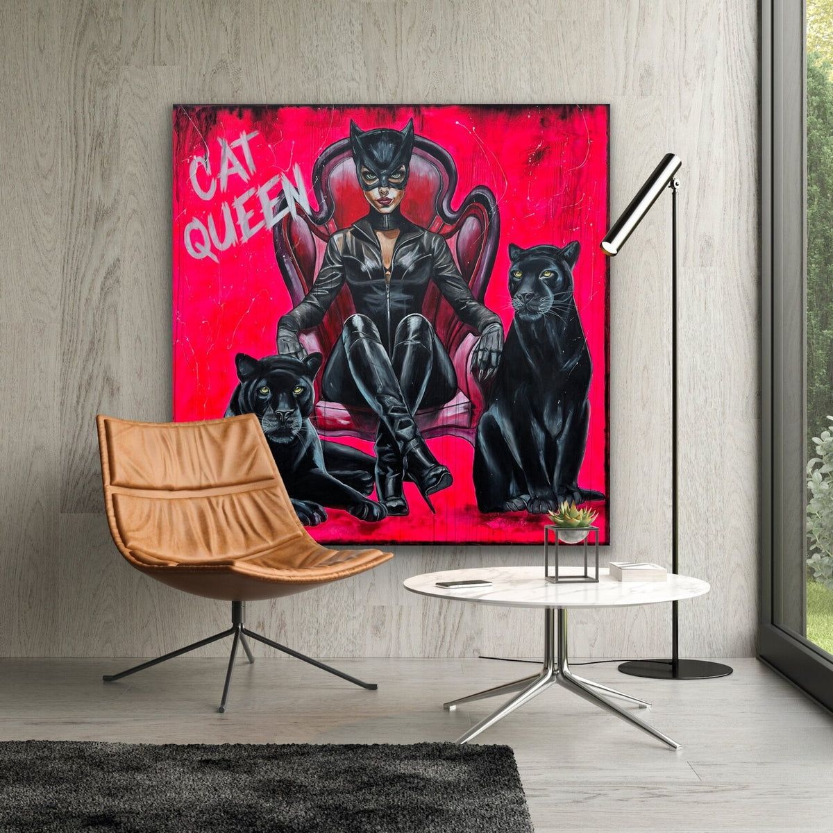 Cat Queen – Original im Raum