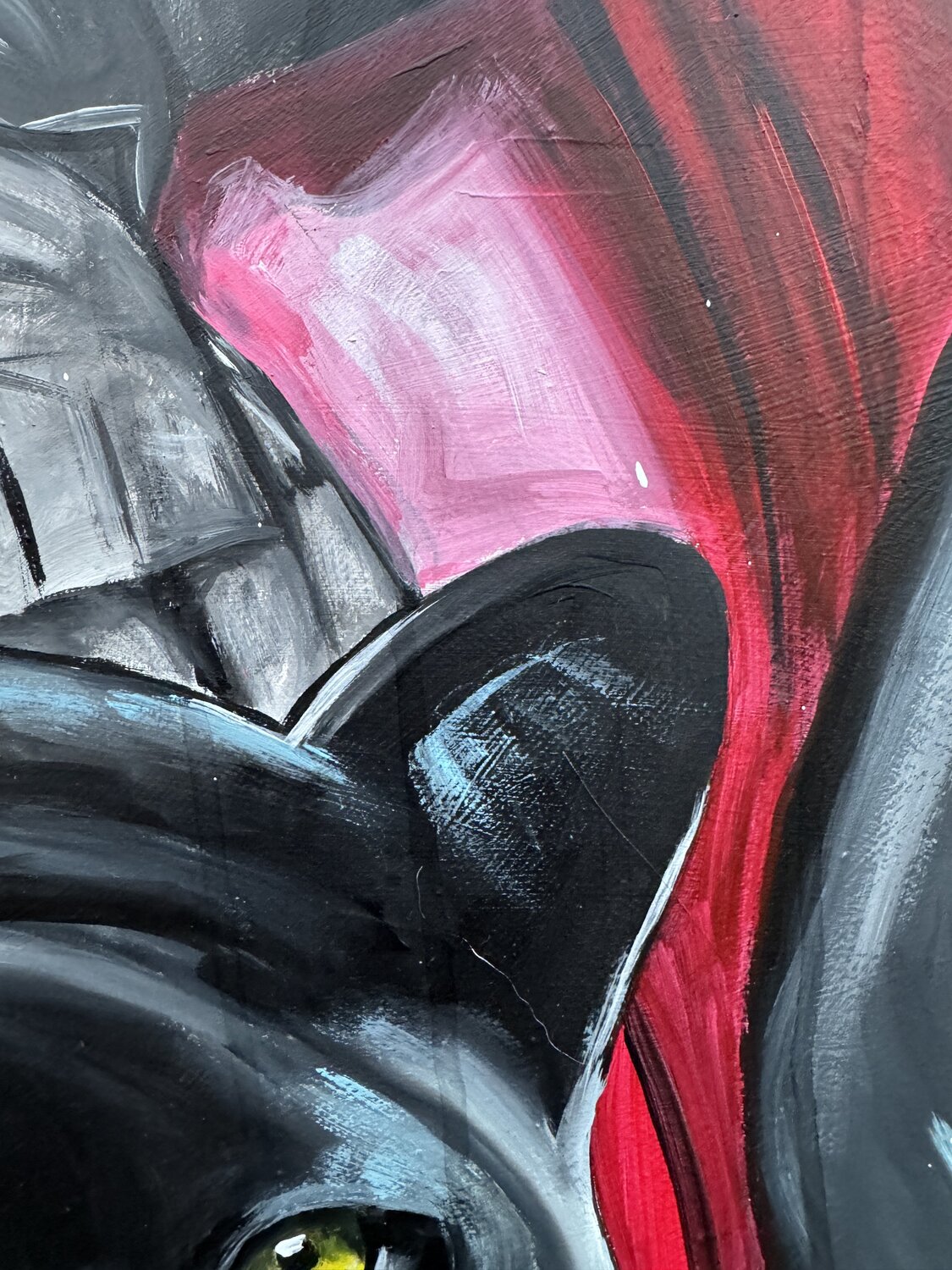 Cat Queen – Original, Detailansicht