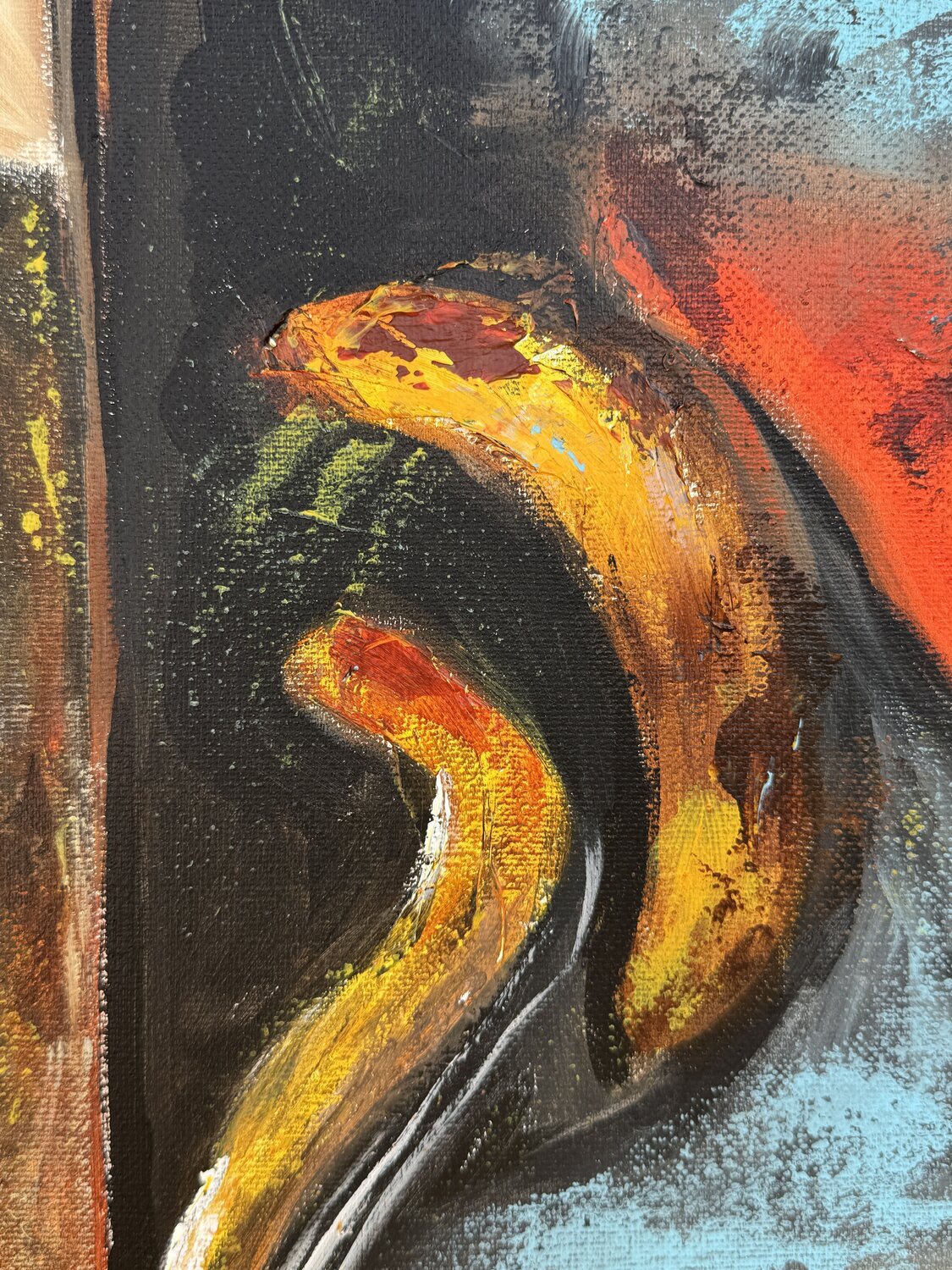 Warrior Inside – Original, Detailansicht