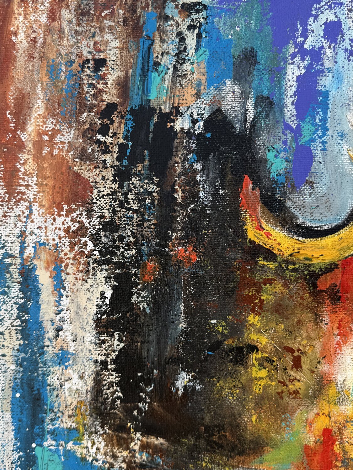 Warrior Inside – Original, Detailansicht