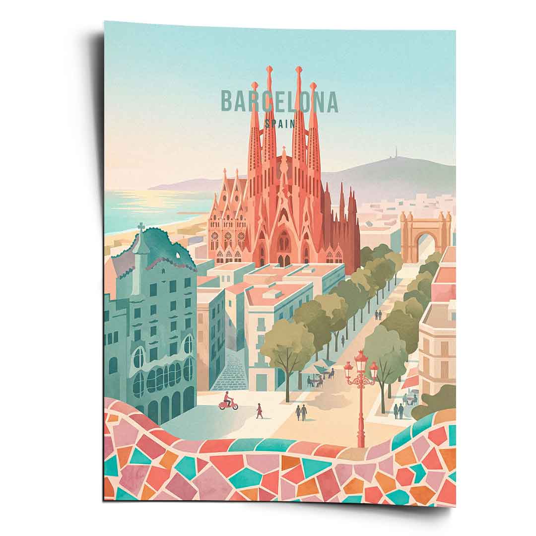 Barcelona Poster Front-Vertical