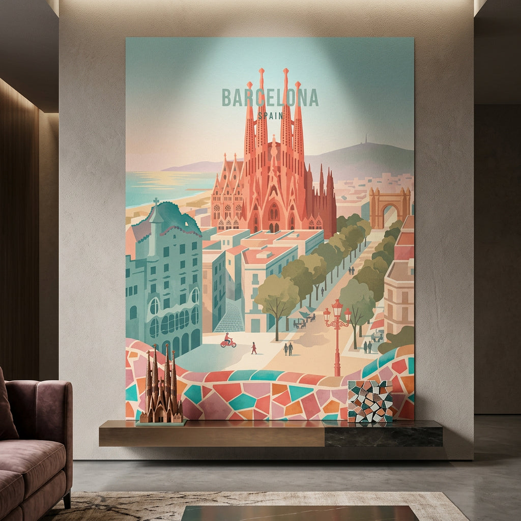 Barcelona Poster Room