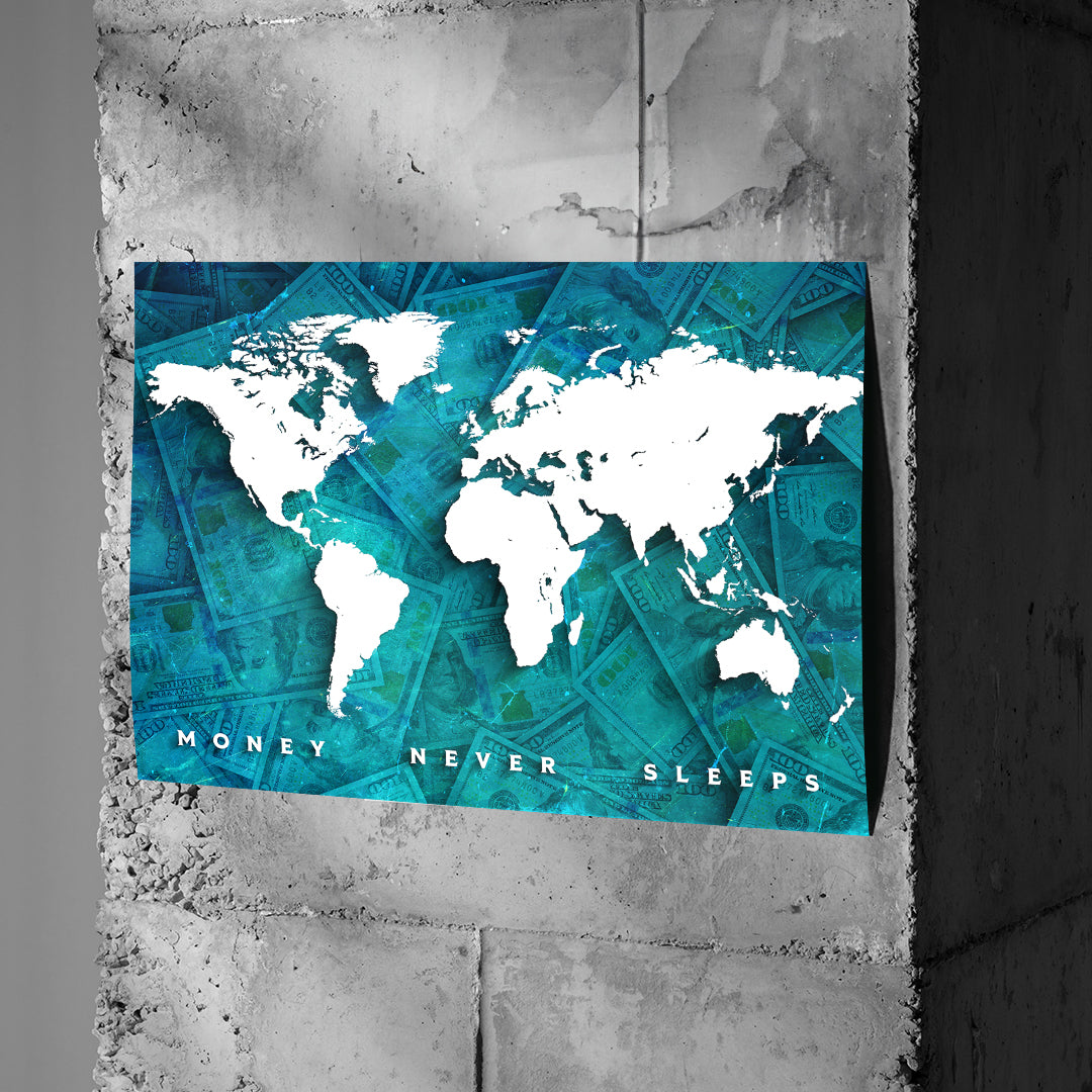 DOTCOMCANVAS 3707 Poster beton_wall