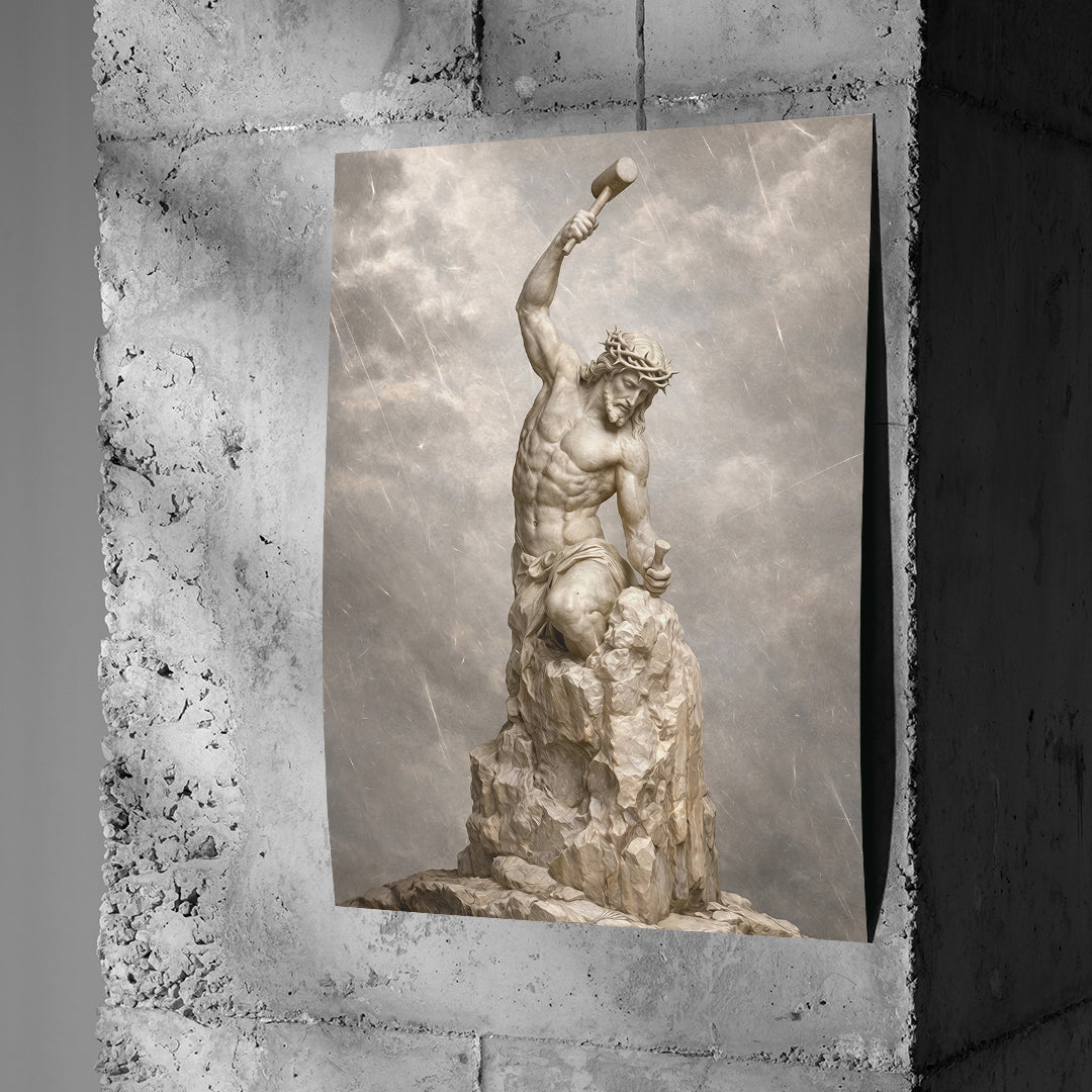 DOTCOMCANVAS 3709 Poster beton_wall