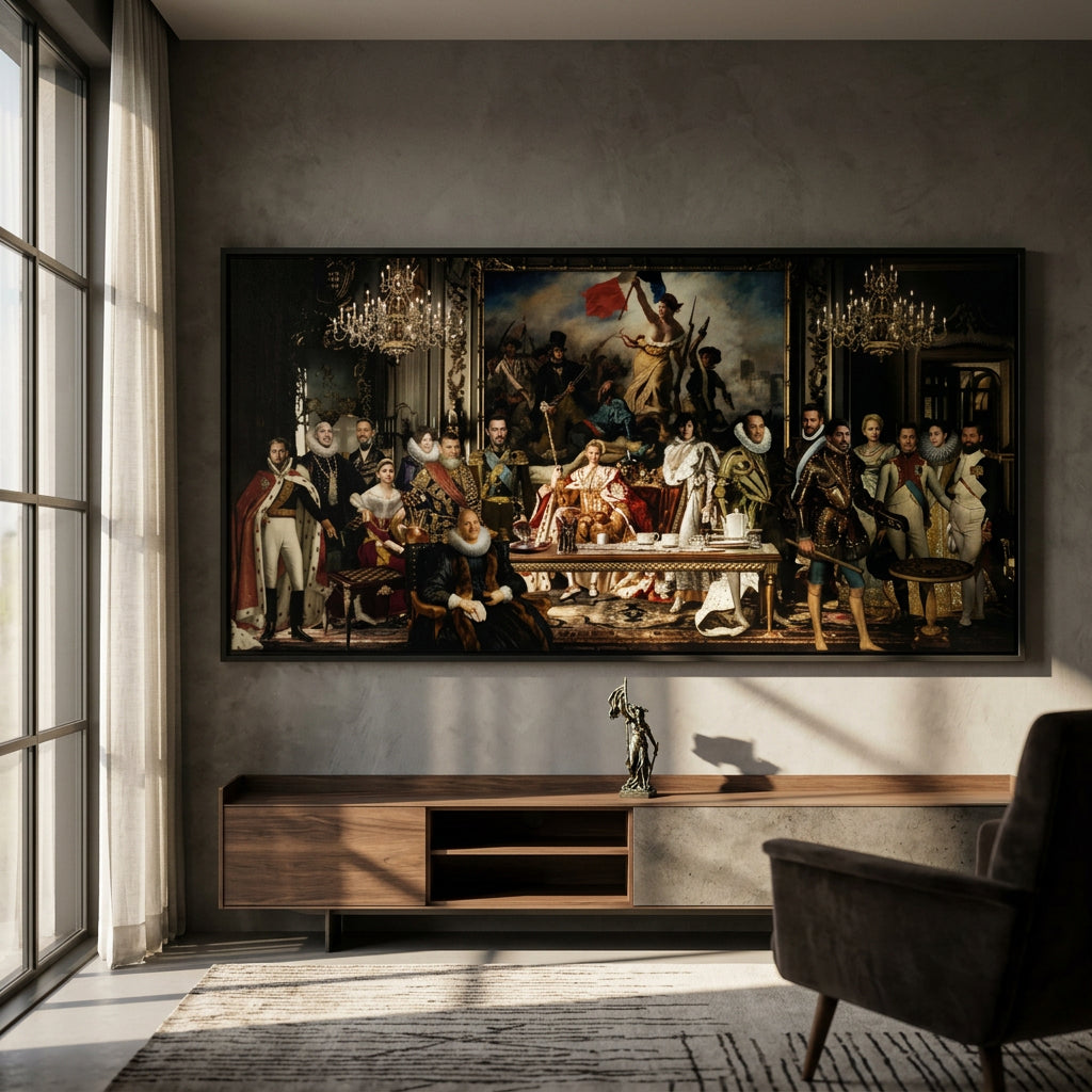 Leinwand Raum-Mockup
