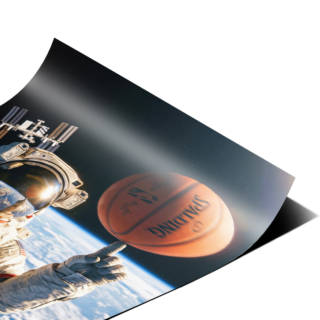 Astronot Poster corner detail 2