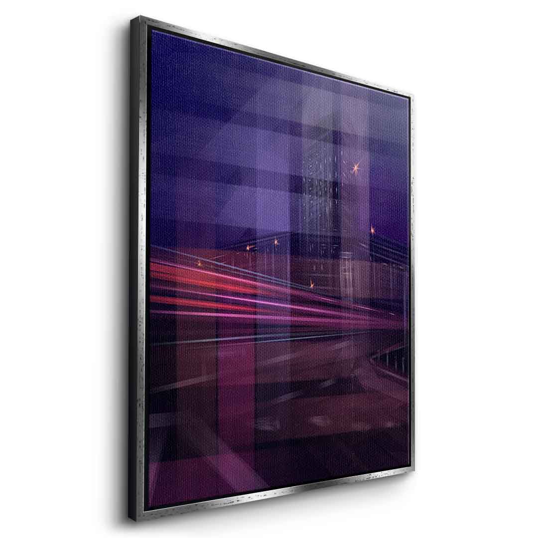 City of Dreams in Grids - Leinwandbild Seite