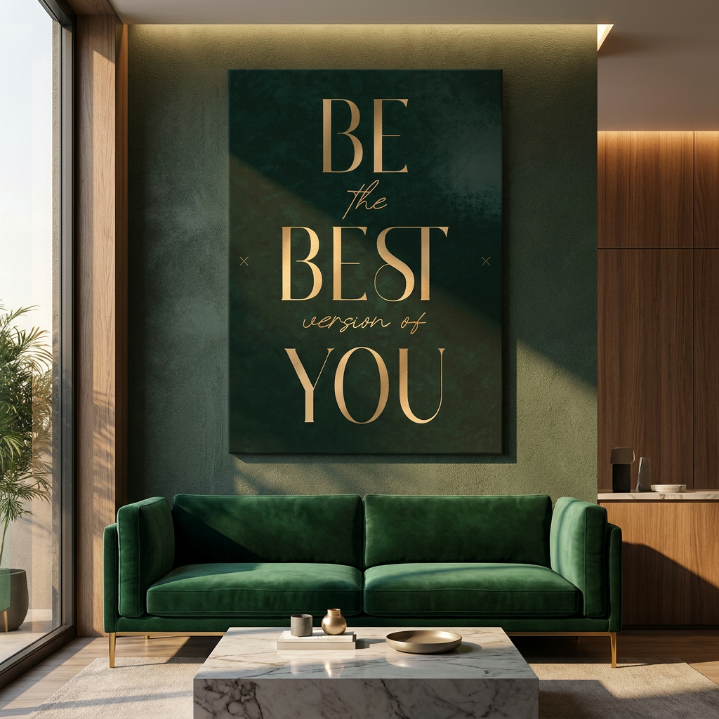 Be the Best - Acrylglas