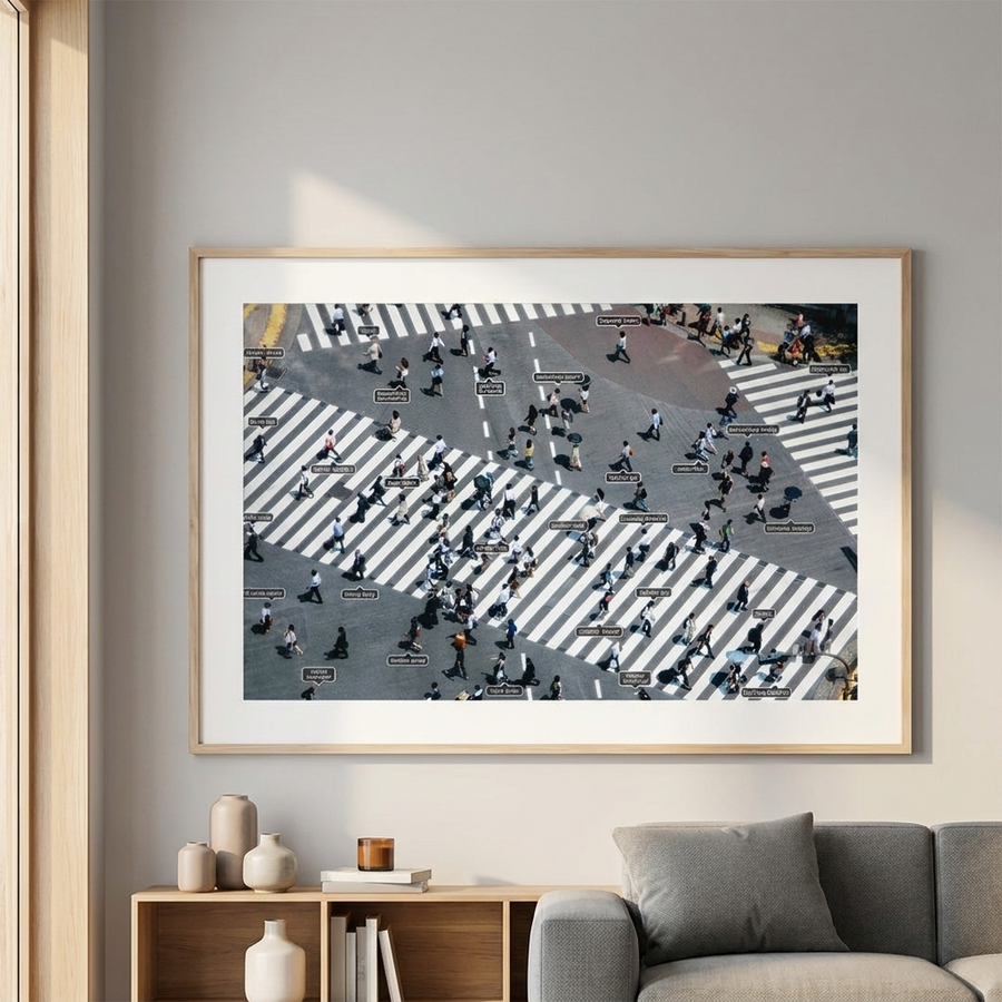 Small people thing 2.0 - Poster Raum Mockup