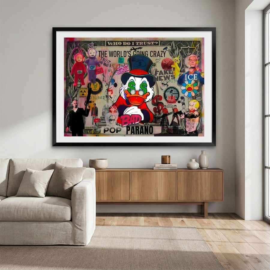 FINAL POP PARANO - Poster Raum Mockup