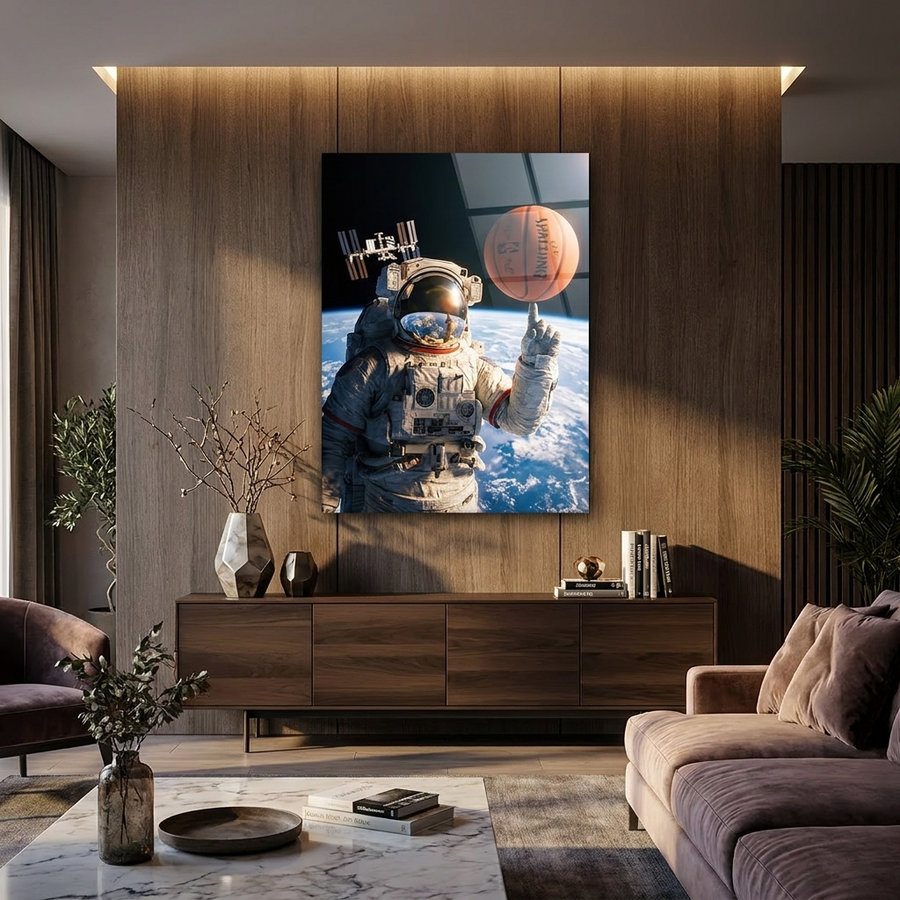 DOTCOMCANVAS Astronot Acrylglas Room