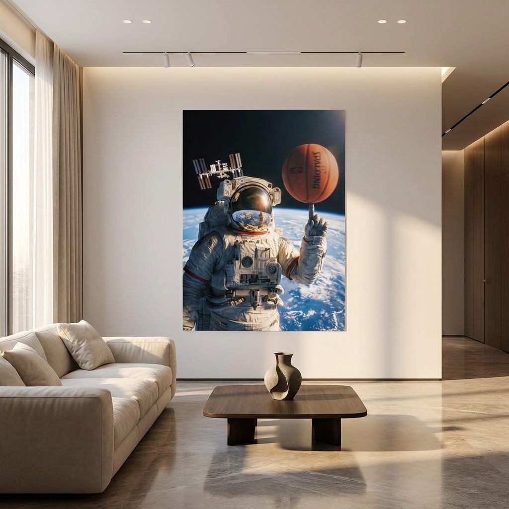 DOTCOMCANVAS Astronot Poster Room