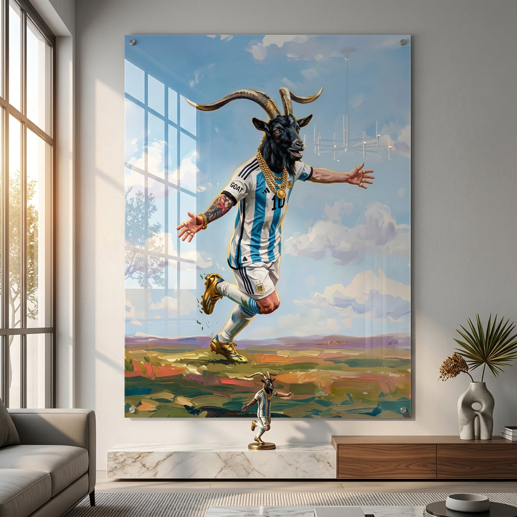 Messi GOAT 2.0 - Acrylglas
