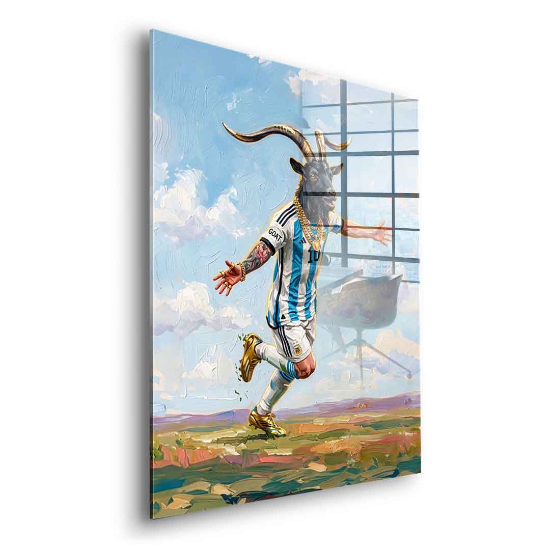 Messi GOAT 2.0 - Acrylglas