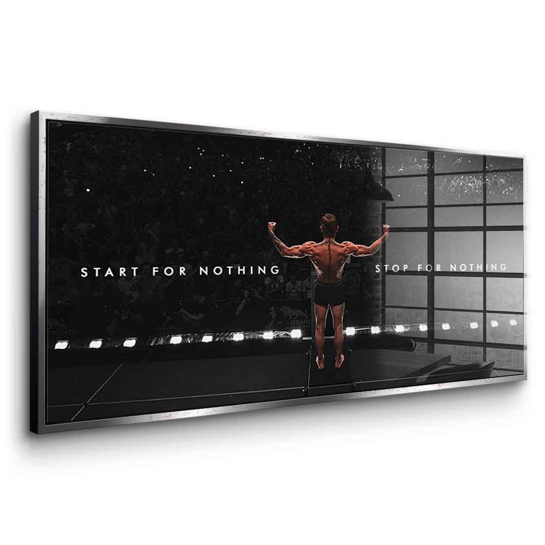 Starts From Nothing - Acrylglas
