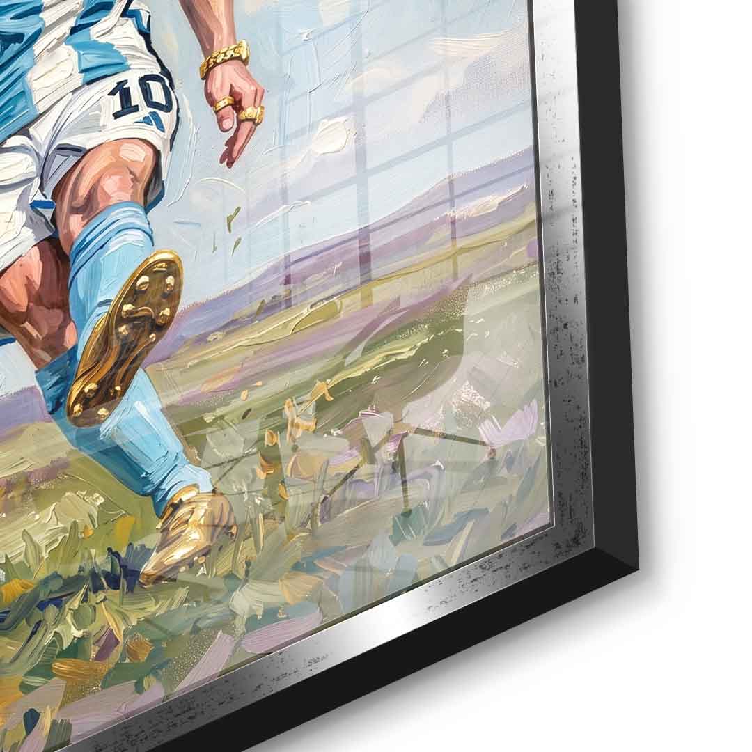 Messi GOAT - Acrylglas