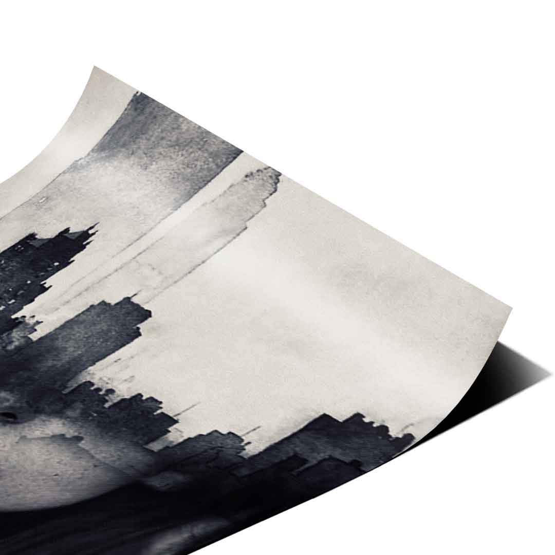 DOTCOMCANVAS® Mind game Poster – Eckdetail